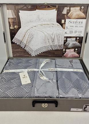 Покривало sagol 240x260 senfoni gri