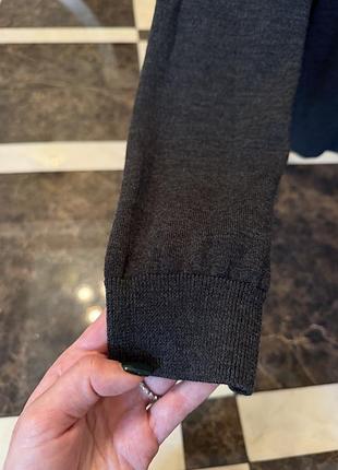 Чоловічий джемпер сірого кольору h&m, розмір l.