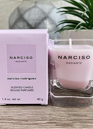 Парфумована свічка narciso rodriguez narciso radiante, 40гр💜