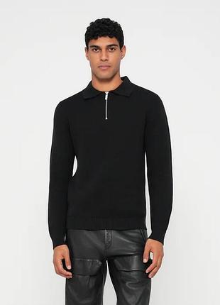 Calvin klein поло светр вовна l