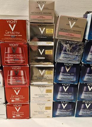 Оригінальні креми vichy liftactiv,normaderm,neovadiol та інші нові!