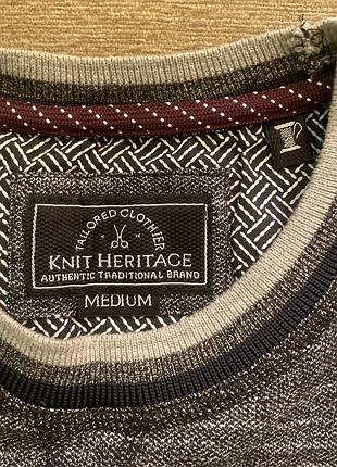 Лонгслів knit heritage 2