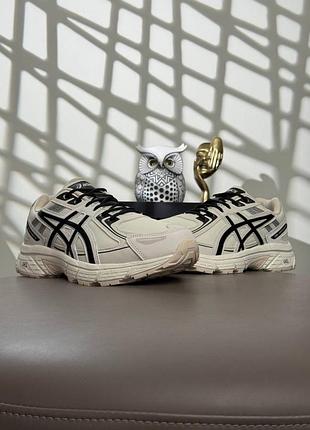 Мужские кроссовки asics gel-venture 6 beige black