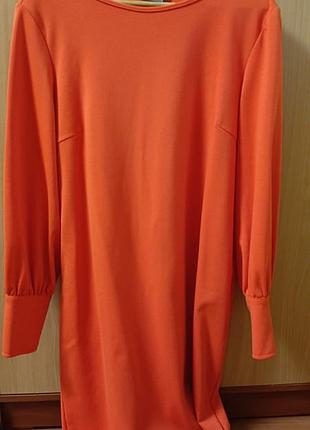 Продам oversize платье в супер состоянии. очень яркое. размер l