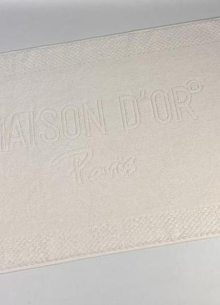 Рушник-коврик для ніг maison d'or bathmat 50x80 ecru