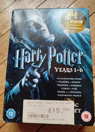 Збірка фільмів harry potter на dvd