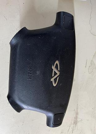 Подушка чорна безпеки водія оригінал аербіг chery amulet чері амулет оригінал б/у розбірка