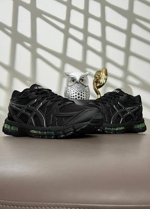 Мужские кроссовки asics gel-kayano 20 black green