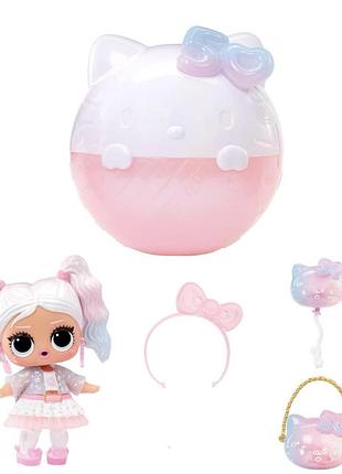 Куплю з ігорового набору lol surprise tots miss pearly loves hello kitty обідок і сумку