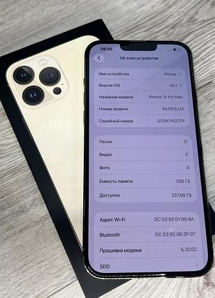 Iphone 13 pro max 256gb gold newerlock 7
