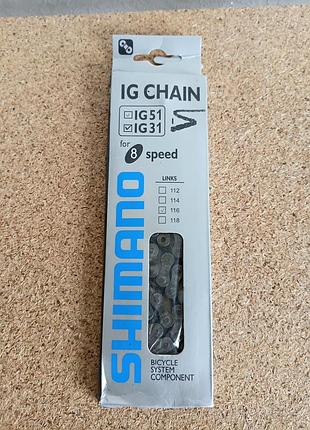 Цепь shimano ig51 на 8 скоростей | 116 звеньев | новая