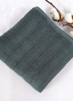 Рушник ae 50x90 microcotton 600 сірий