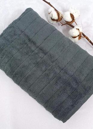 Рушник ae 70x140 microcotton 600 сірий