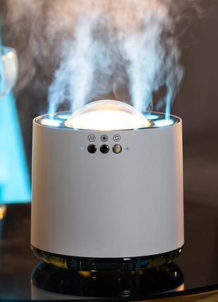 Увлажнитель воздуха с rgb-подсветкой и синхронизацией с музыкой 800 мл, белый hpkp6262