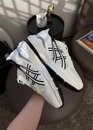 Мужские кроссовки asics gel-nyc white black