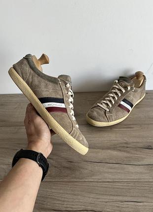 Мокасини замшеві moncler monaco оригінал