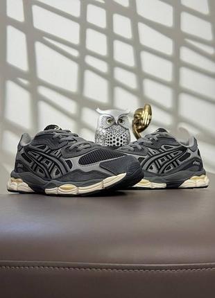 Чоловічі кросівки asics gel-nyc grey beige