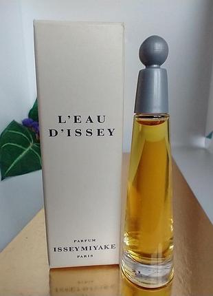 Духи l'eau d'issey parfum issey miyake, парфюм, оригинал, редкость, миниатюра, vintage 3мл
