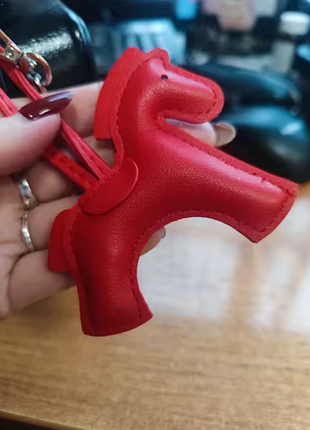 Коник пони лошадь на сумку червоний коричневий 💌🐎🤎❤️