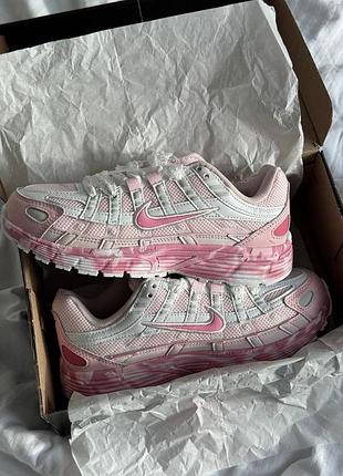 Кроссовки nike p-6000 custom pink