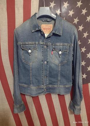 Джинсова куртка levi's