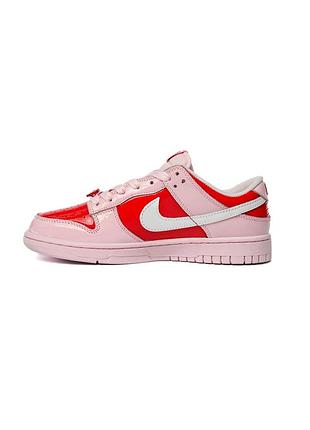 Nike sb dunk | 
valentines day red / pink