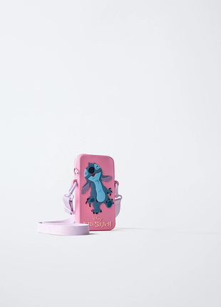 Сумочка для телефона zara, кроссбоди,cумка,розовая,лил,та,стель,stitch,через,плече,на,мобильного,телефона,стич,кросс,боди,смартфона