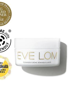 Очищающее средство для лица + салфетка eve lom cleanser & muslin cloth