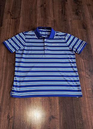 Мужская уникальная спортивная футболка поло ralph lauren rlx оригинал