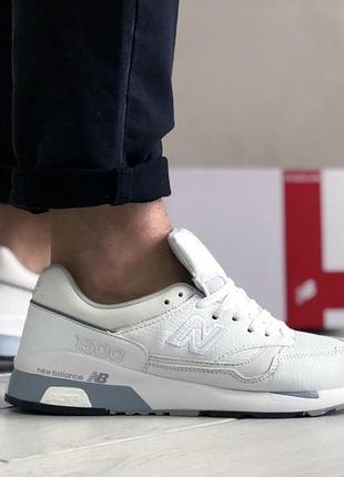 Мужские кроссовки new balance 1500 белые
