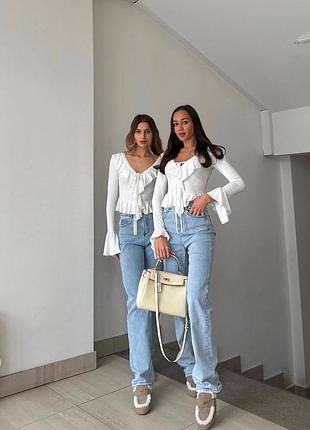 Лонгслів з рюшами 8