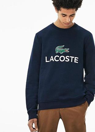 Lacoste свитшот мужской реглан толстовка hugo boss оригинал.