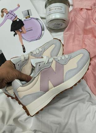 Кросівки new balance 327 grey pink