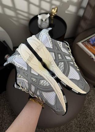 Мужские кроссовки asics gel-nimbus 10.1 white grey beige