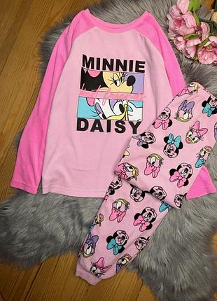 Крута стильна велюрова піжама disney на дівчинку 8/9р primark