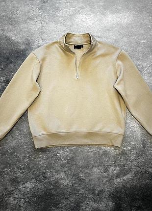 Світшот 1/3 зіп кофта жіноча asos, m