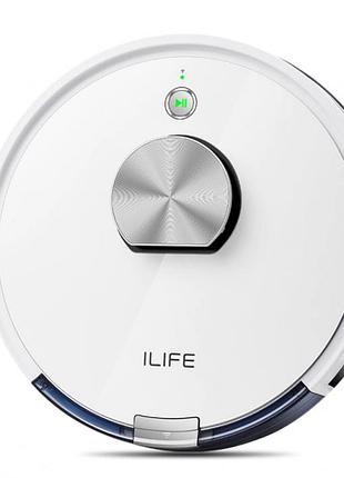 Робот-пылесос ilife l100 для сухой и влажной уборки с поддержкой wi-fi (белый)