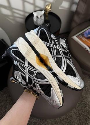 Женские кроссовки asics gel-nimbus 10.1 grey silver black