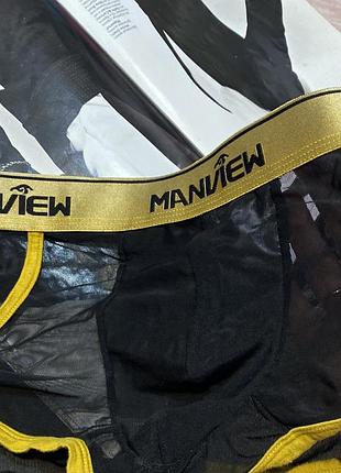 Manview круті напівпрзорі чоловічі трусм — ціна 125 грн у каталозі ...