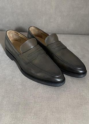 Туфлі пенні-лофери bally scribe розмір 44 goodyear welted