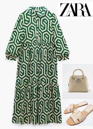 Стильное летнее платье, сарафан, платье zara s