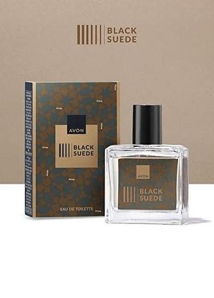 Туалетна вода avon black suede для нього, 30 мл