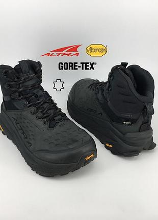 Мужские кожанные ботинки altra olympus 6 hike mid gtx 42  оригинал