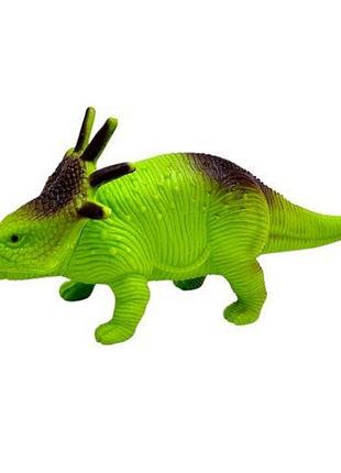 Гумовий динозавр "dino world" (салатовий)