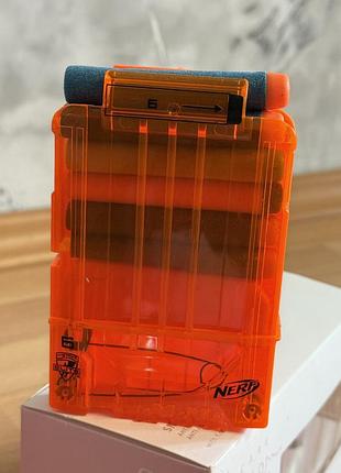 Запасний магазин nerf на 6 патронів