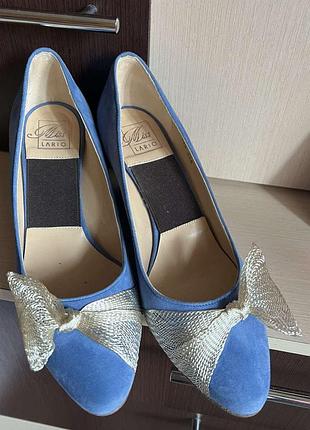 Туфли замшевые miss lario 39p