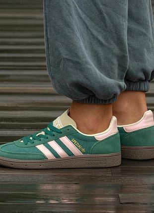 Кросівки adidas spezial green rose