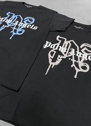 Футболки palm angels чорні