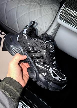 Трендові жіночі кросівки adidas vento xlg black чорні