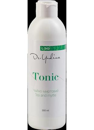 Тоник чайно-миртовый (лечебный, успокаивающий) tea-myrtle tonic dr. yudina 300 мл. (l343)